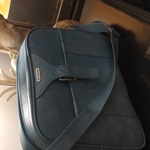 Vintage leather travel bag